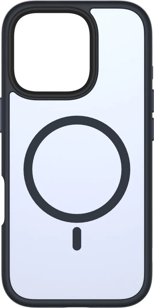 Coque iPhone 16 Pro MagSafe Bleue - Protection Mate Anti-Empreintes - 4