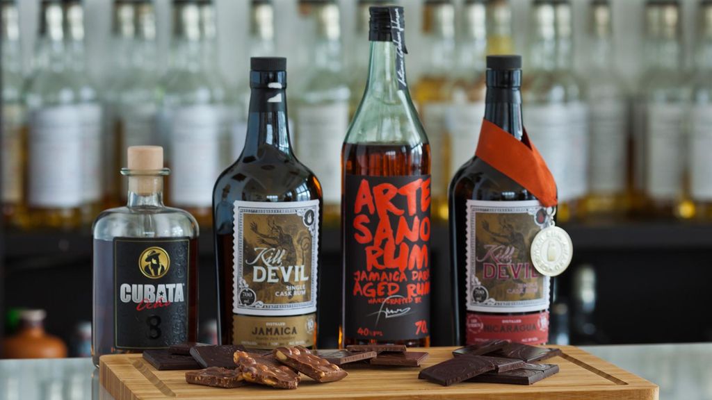 Jochen Schweizer Rum & Schokolade Tasting; Erlebnis verschenken oder selbst erleben; Gutschein gültig für 1 Person Gruppengröße: 4-25 Personen