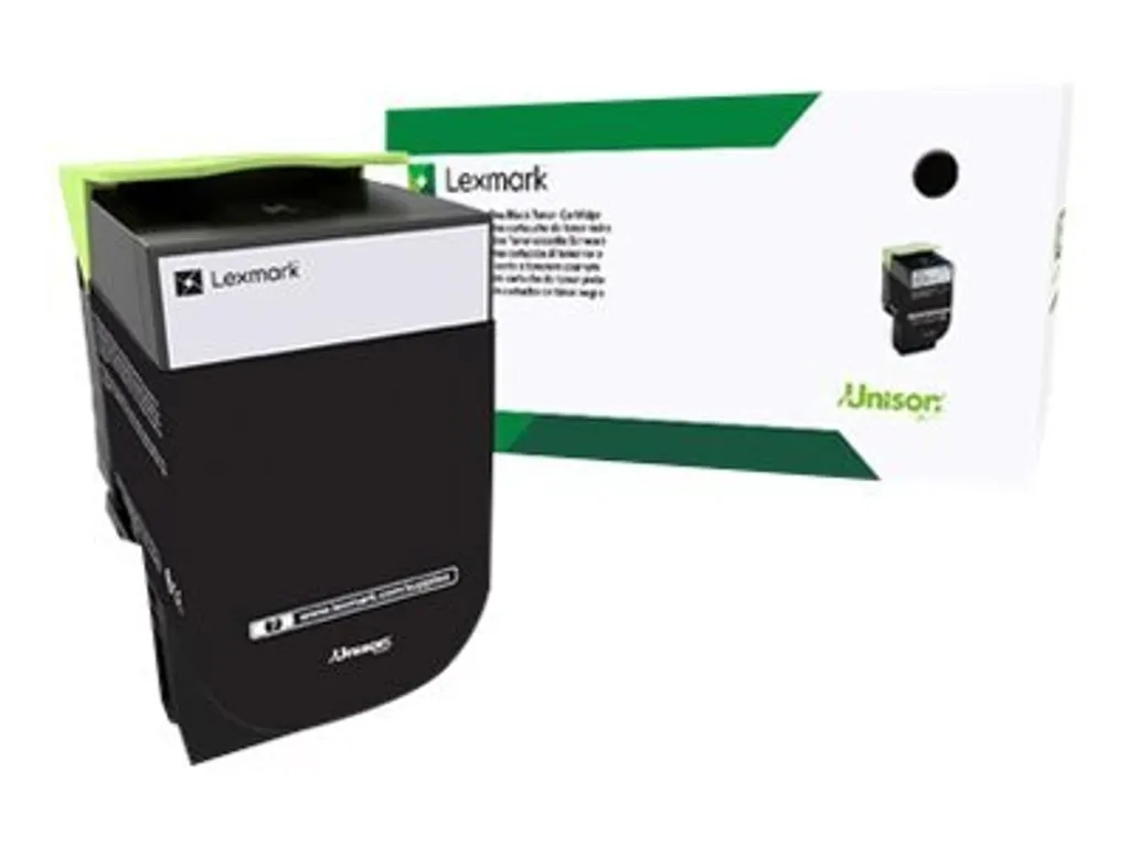 Toner Lexmark 80C2SK0 noir longue durée de 2500 pages haute précision