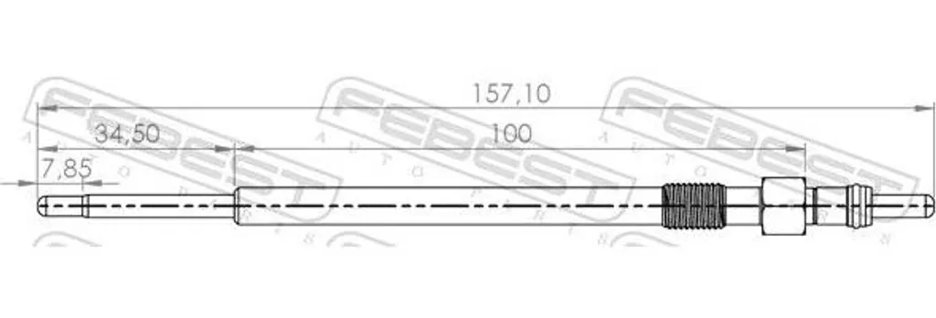 Febest 28642-006: La Candeletta Definitiva per Fiat Sedici e Suzuki SX4