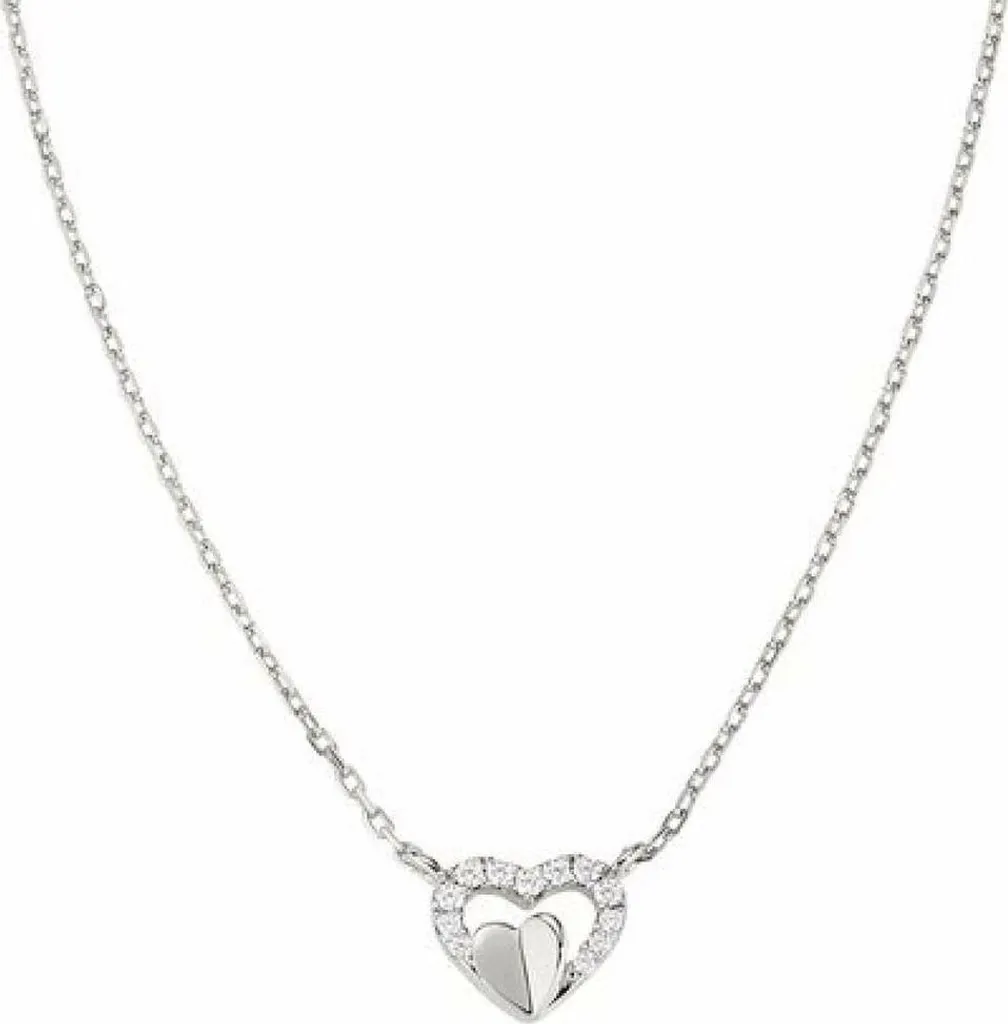 Collier en Argent 925 Amen BRHPBBZ avec Cristaux Zirconium Brillants