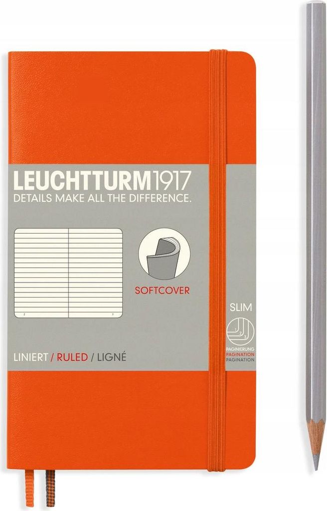 LEUCHTTURM1917 Taschennotizbuch A6 Line SOFT