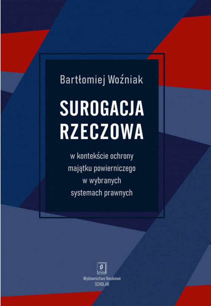 Surogacja rzeczowa - Bartłomiej Woźniak (Buch auf Polnisch)