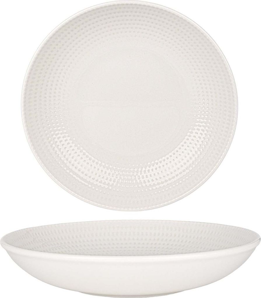 Bonna Tiefe Teller - Pure Dot - Porzellan - 23 cm (1000cc)