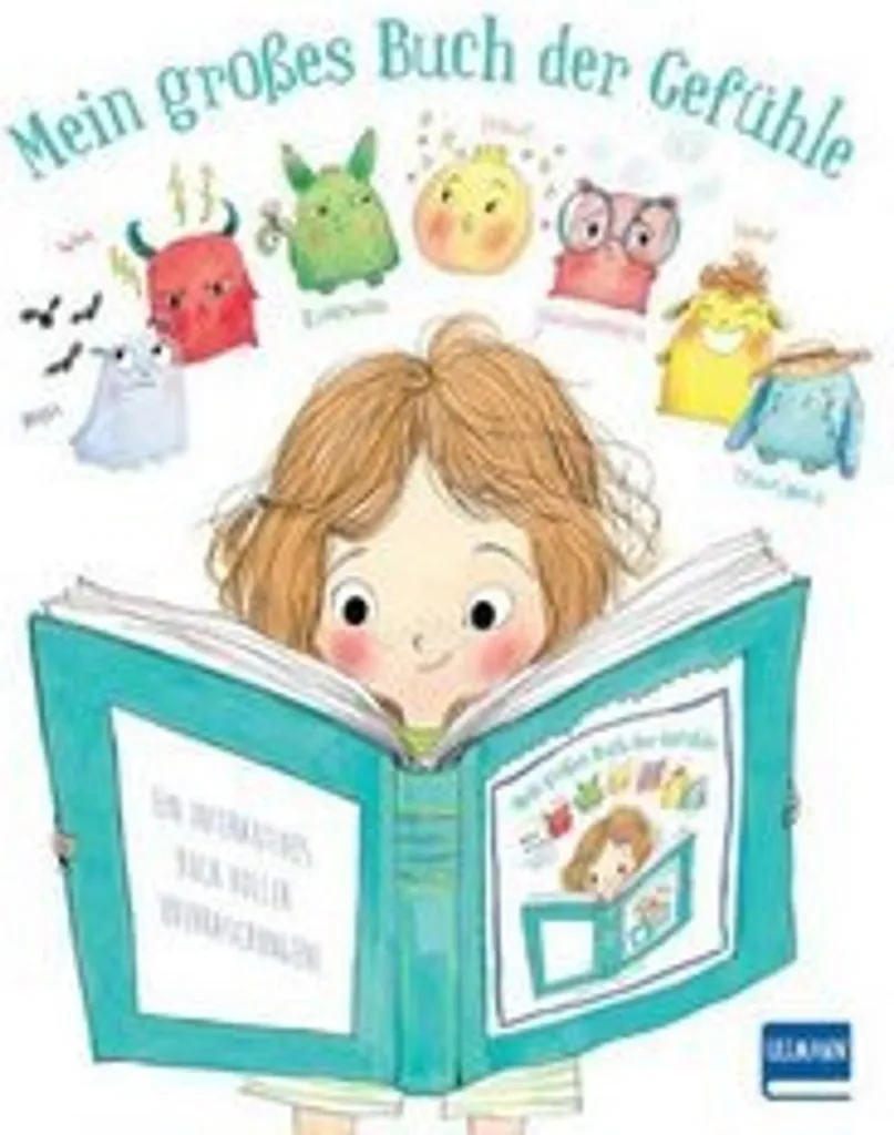 Mon grand livre des émotions : imagier éducatif pour enfants dès 3 ans