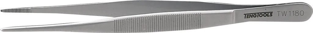 Pinzette Professionali 180 mm TW1180 in Acciaio Inox di Precisione