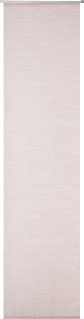 Schiebevorhang Flächenvorhang Streifenstruktur Kanada rosa 245x60cm