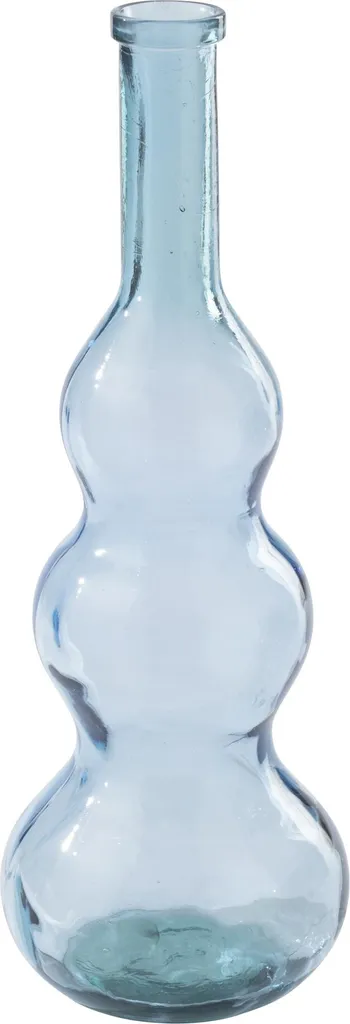 Grand Vase en Verre Bleu Clair J-Line pour Bouquets et Déco de Maison