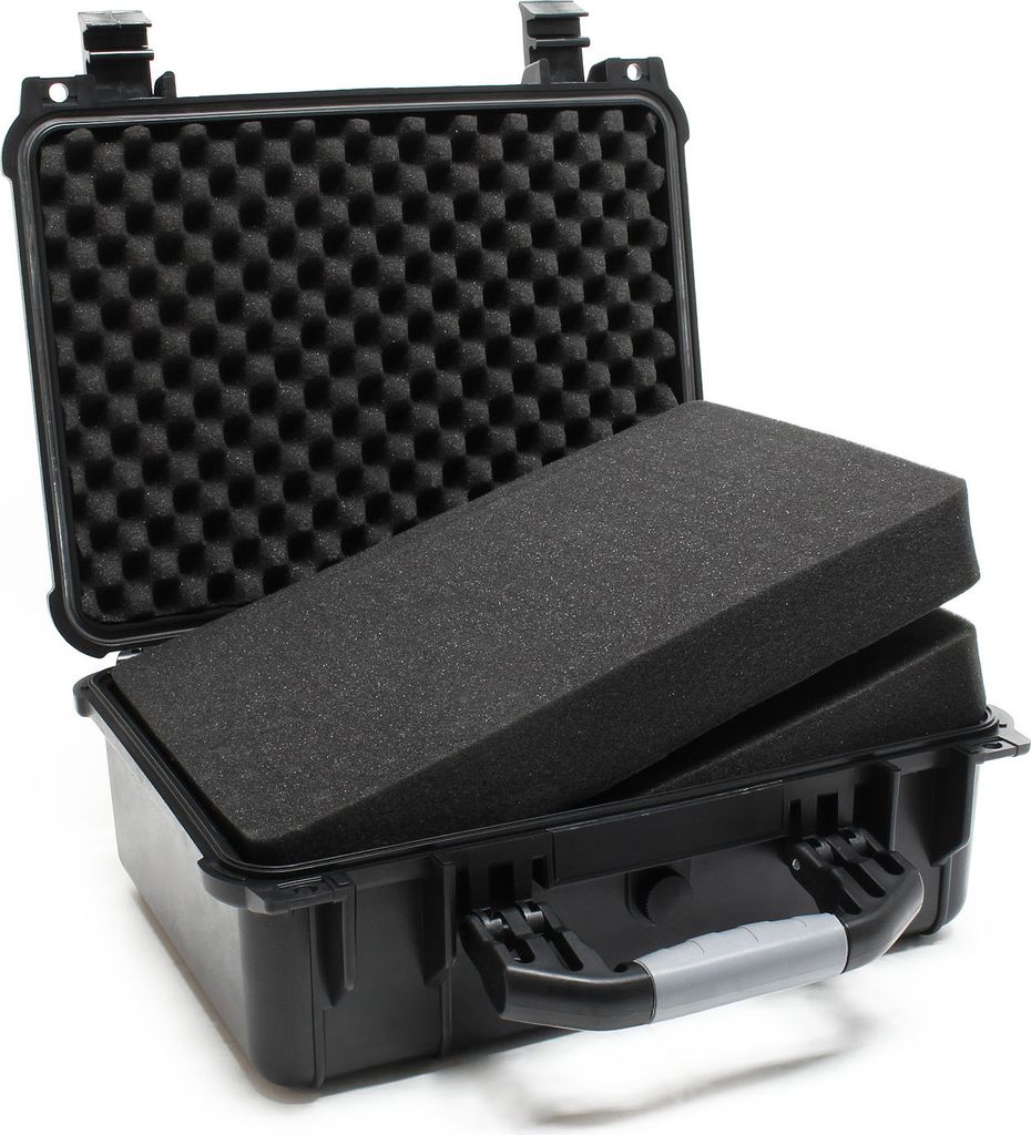 Mallette de transport Noire Valise de protection Ajustable Image du produit 