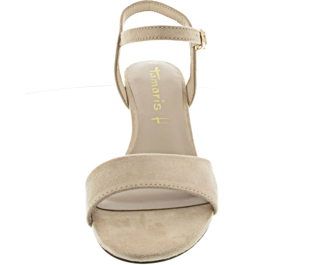 Tamaris Damen Sandale Sandalette Stoff weiche Haptik Produktbild 