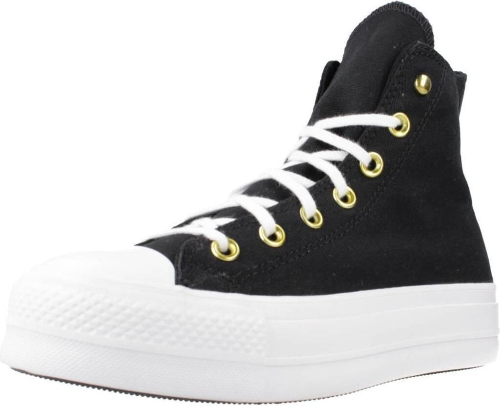 CONVERSE CHUCK TAYLOR ALL STAR LIFT PLATFORM STAR STUDDED Schwarz