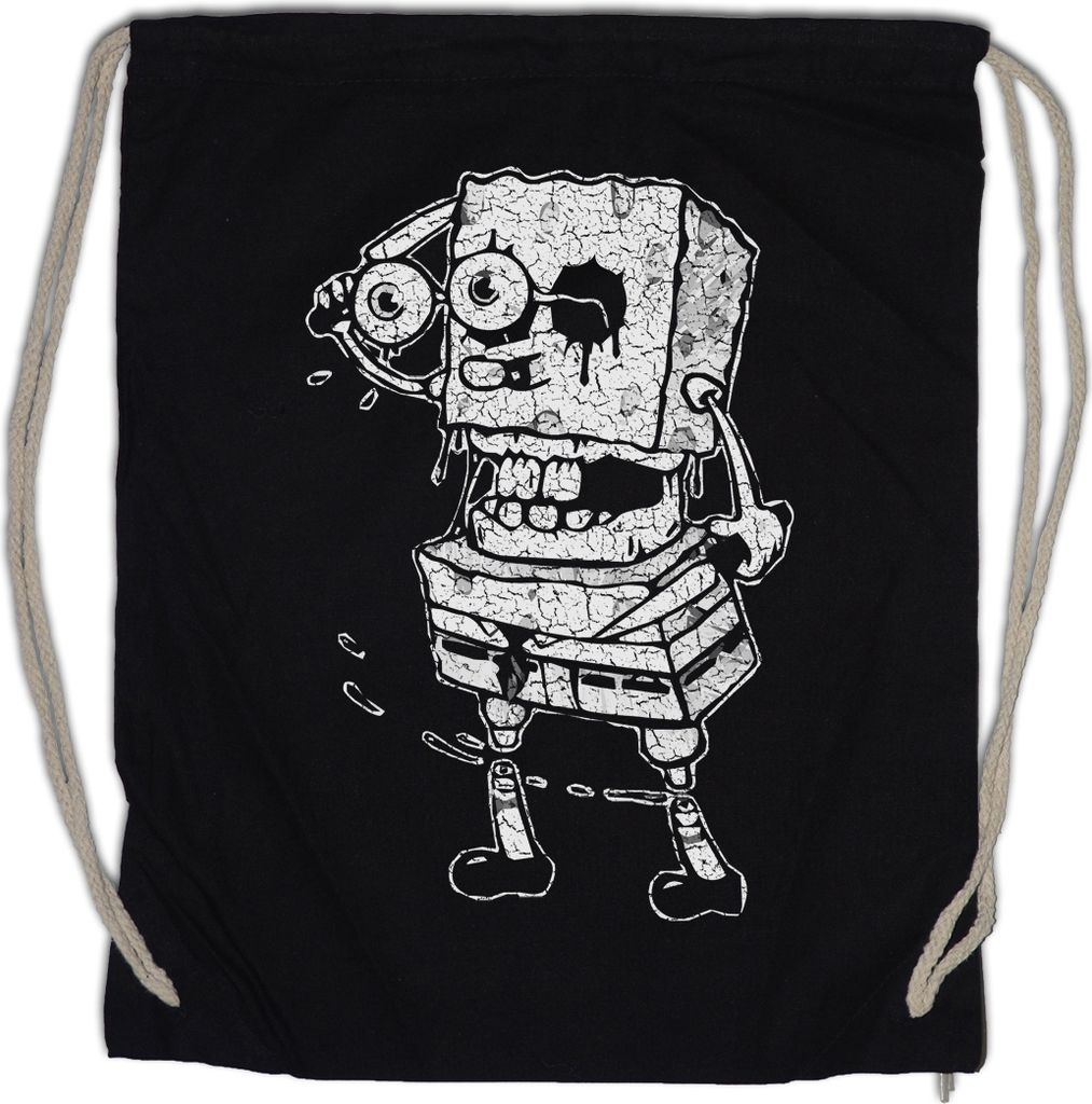 Urban Backwoods Sponge Rob, Turnbeutel, Farbe: Schwarz