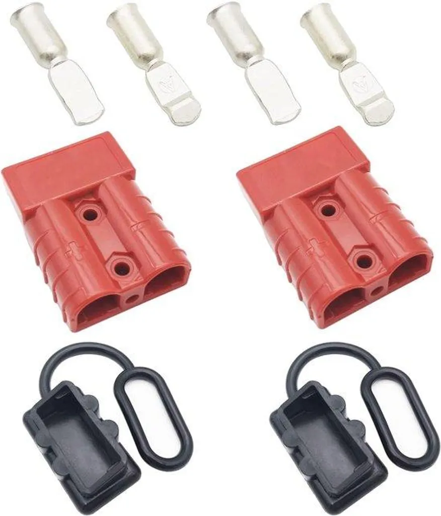 Connecteurs de batterie avec capuchons de protection pour véhicules