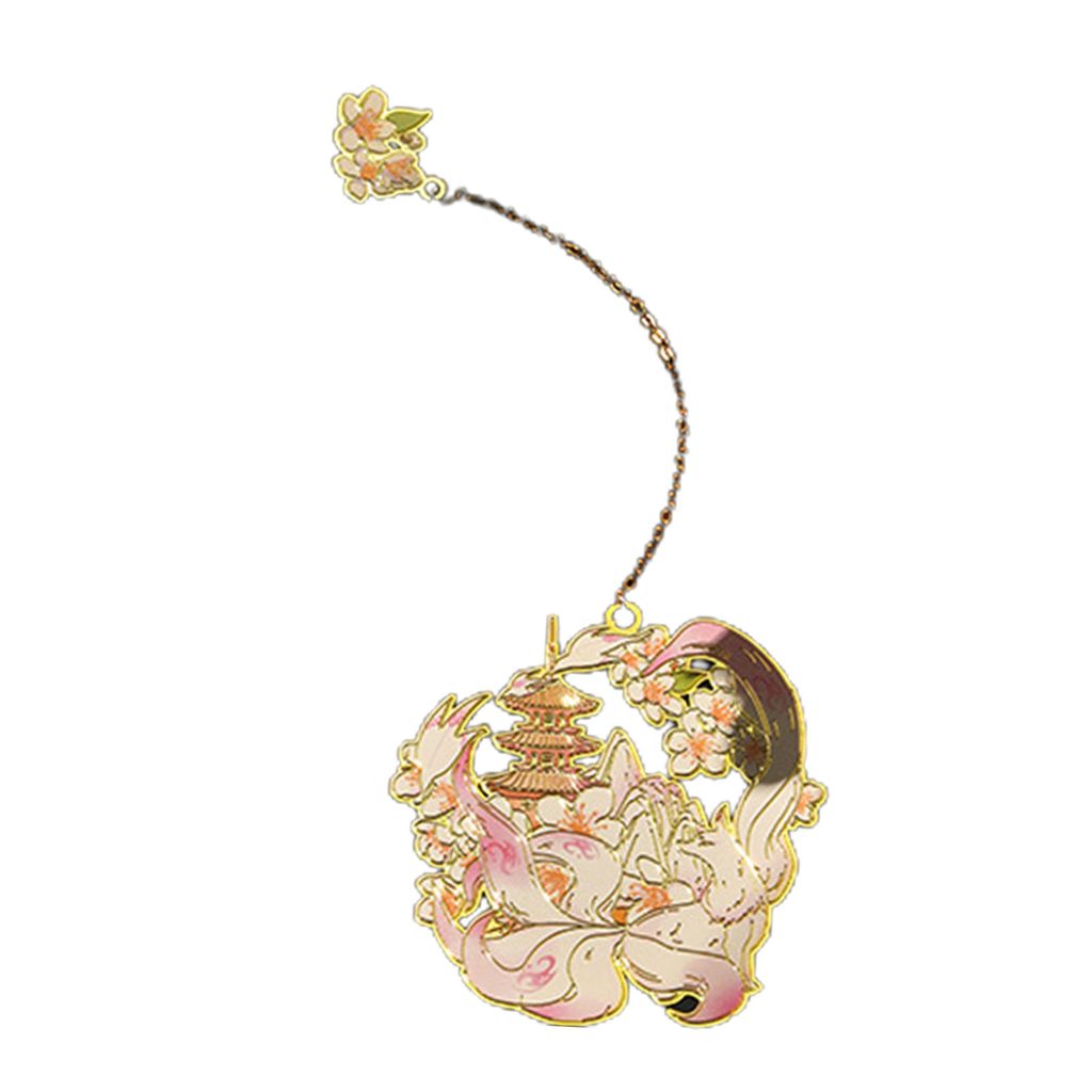 Buchclip Quasten Vintage Geometrische Anhänger Hollow Out Reading Assistent Fade-resistente chinesische Style Messing Lesezeichen Schulleiter-D