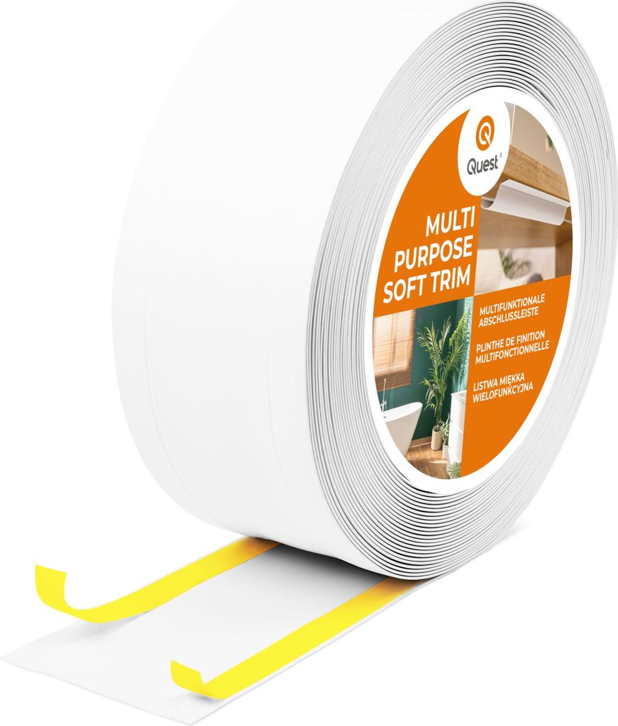QUEST Listwa wykończeniowa W1 z PCV 6w1 1x95mm, 20m Zdjęcie produktu 
