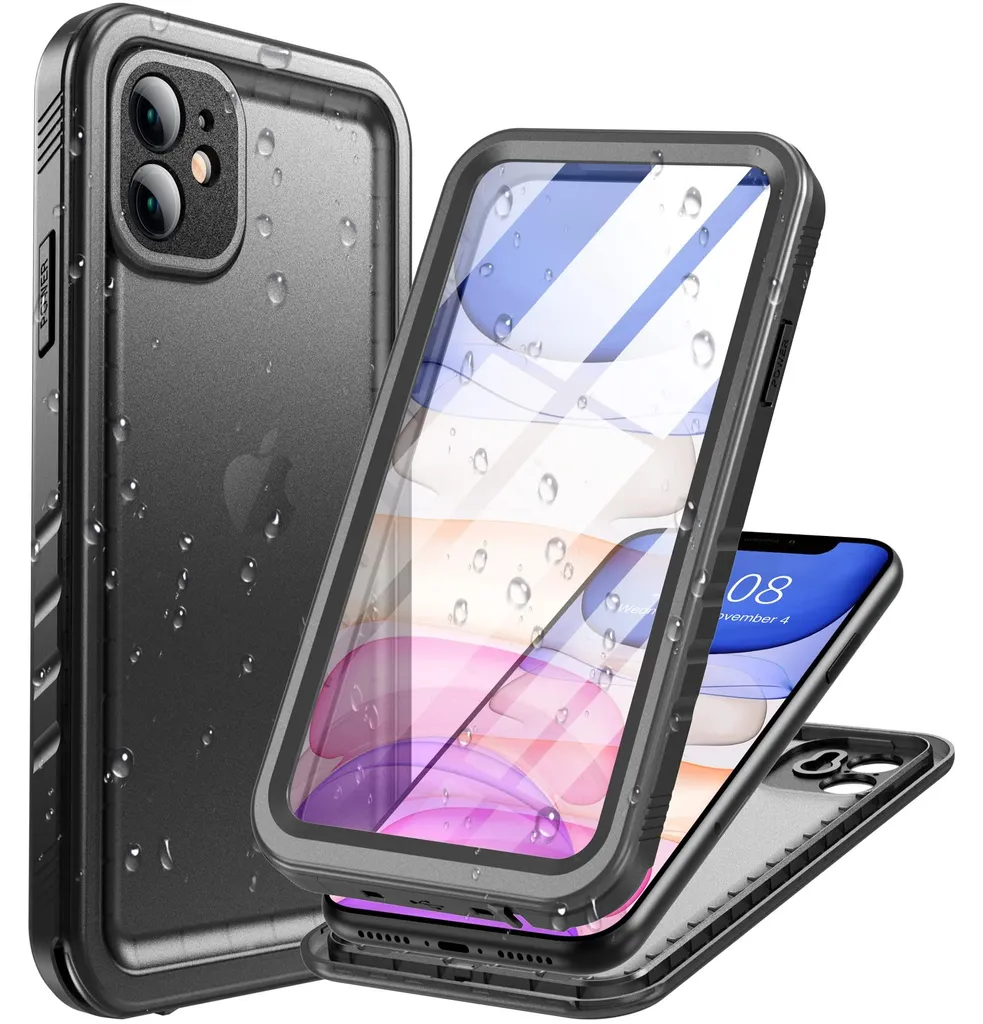 Protection intégrale iPhone 11 étanche IP68 antichoc chute 2 mètres