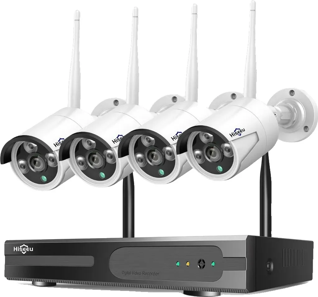 Protection 3MP contre les intrusions Système Caméra WiFi IP66 1To