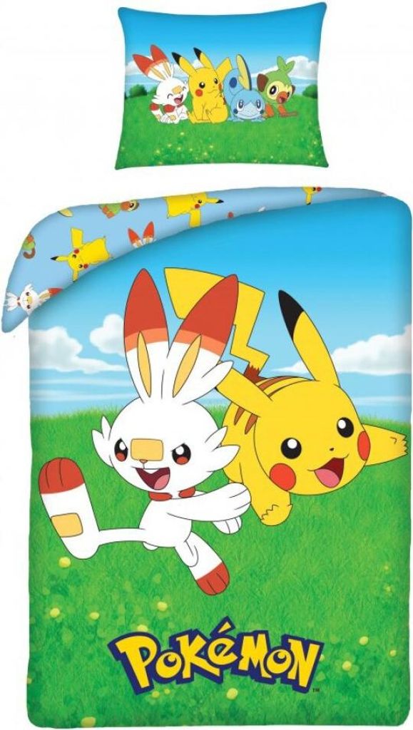 HALANTEX Pościel w komplecie Pokémon spring Bawełna, Zdjęcie produktu 
