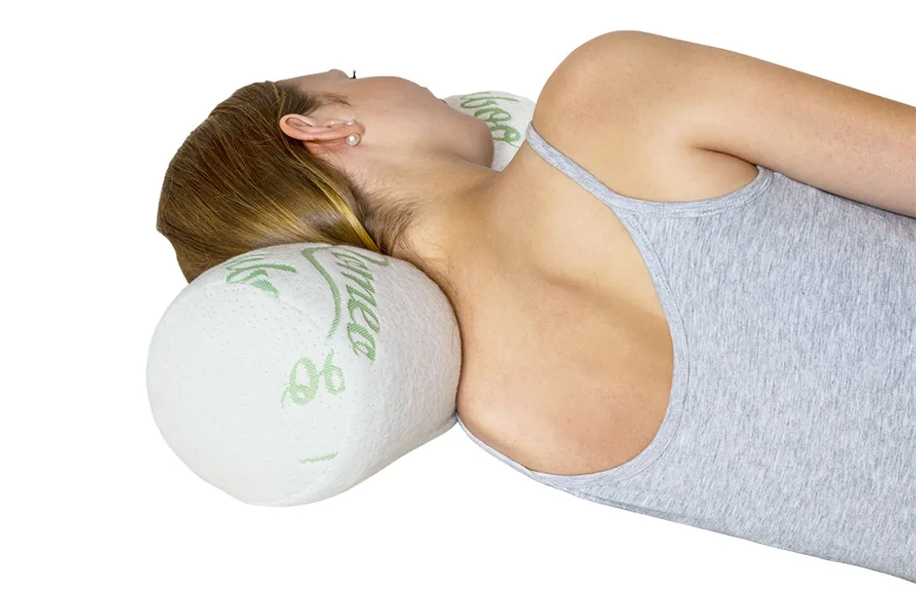 Coussin cylindrique MEMORY BAMBOO mousse à mémoire de forme active - 2