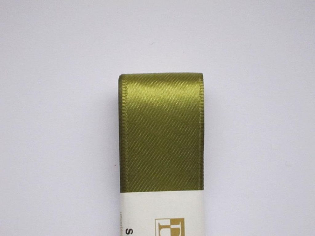 STOFF- BAND Doppelsatin farbig GOLDINA 40 mm/3m SCHILF