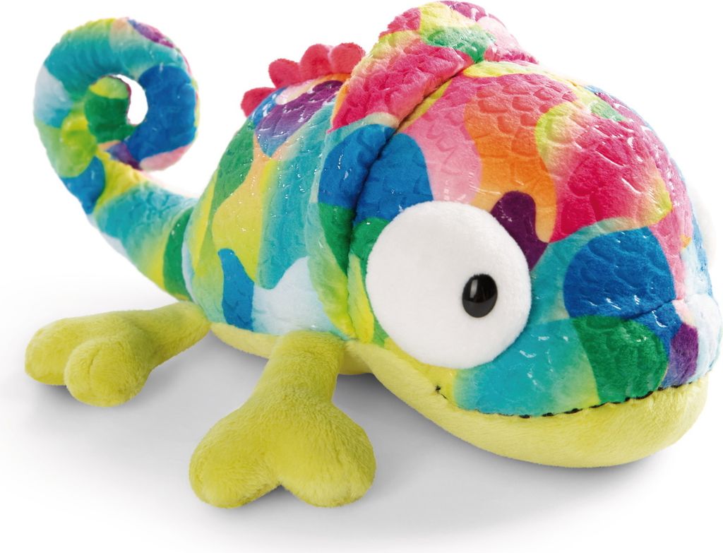 Nici Kuscheltier Chamäleon Candymon 25 cm liegend Produktbild 