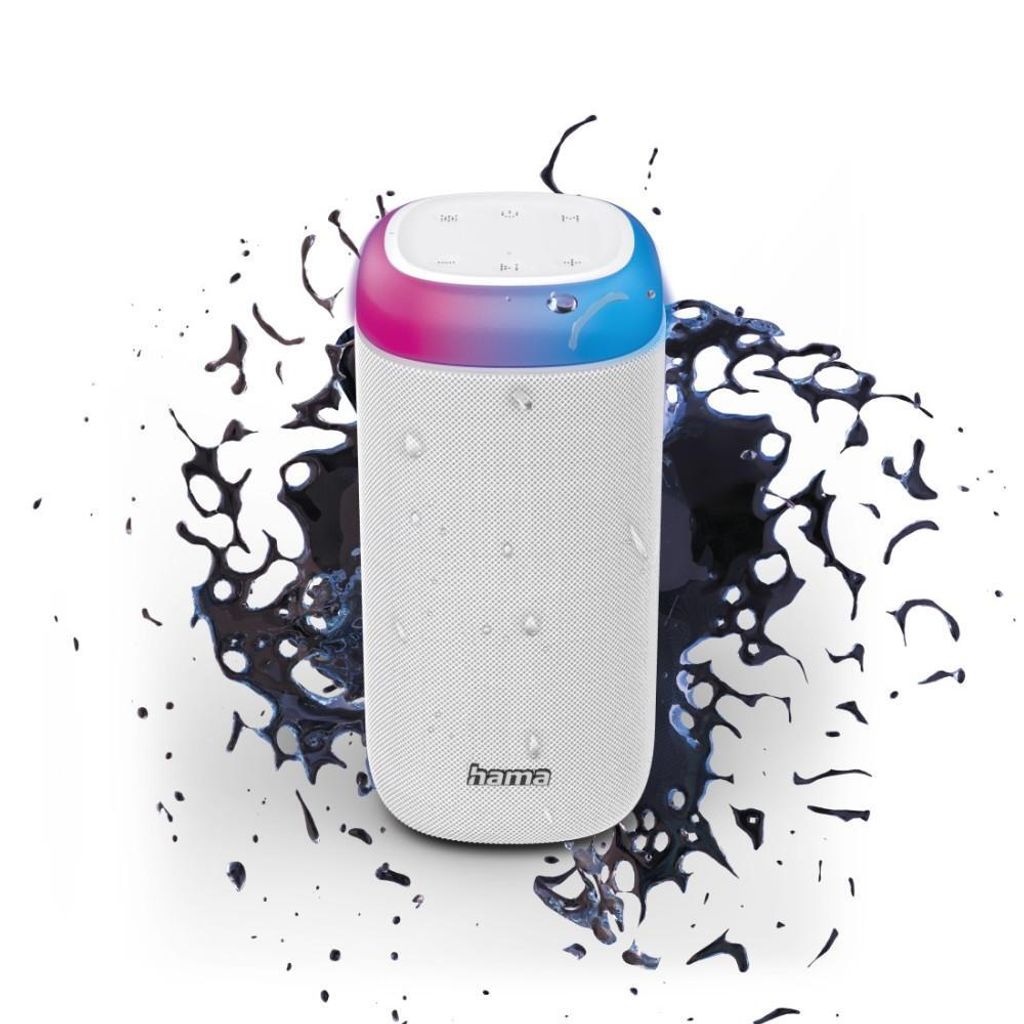 hama Shine 2.0 Bluetooth-Lautsprecher weiß Produktbild 5