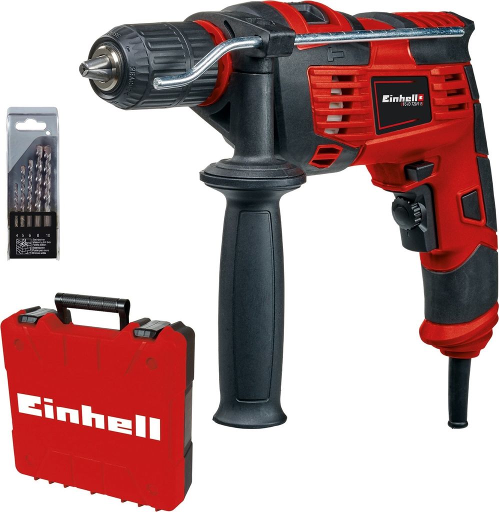 Zestaw wiertarek udarowych Einhell TC-ID 720/1 E Kit Zdjęcie produktu 