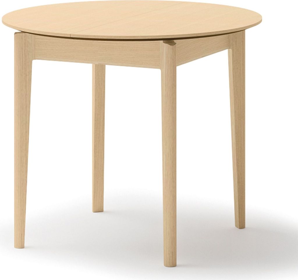 Selsey Plot – Ausziehbarer Esstisch Helle Eichenholzoptik 90–210x90 cm