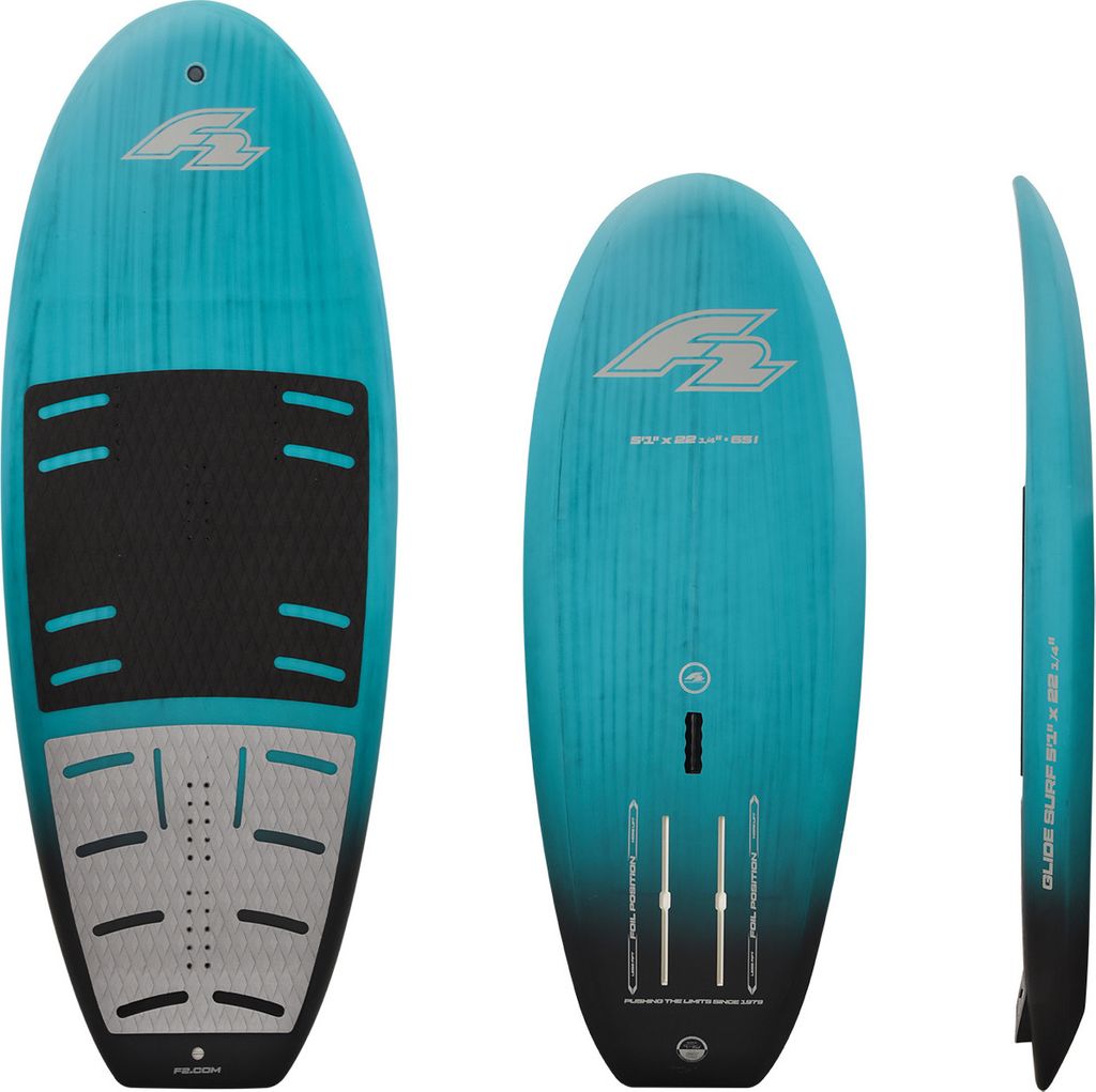 F2 Foil Board Glide Surf Team 80 l Türkis 2024/25