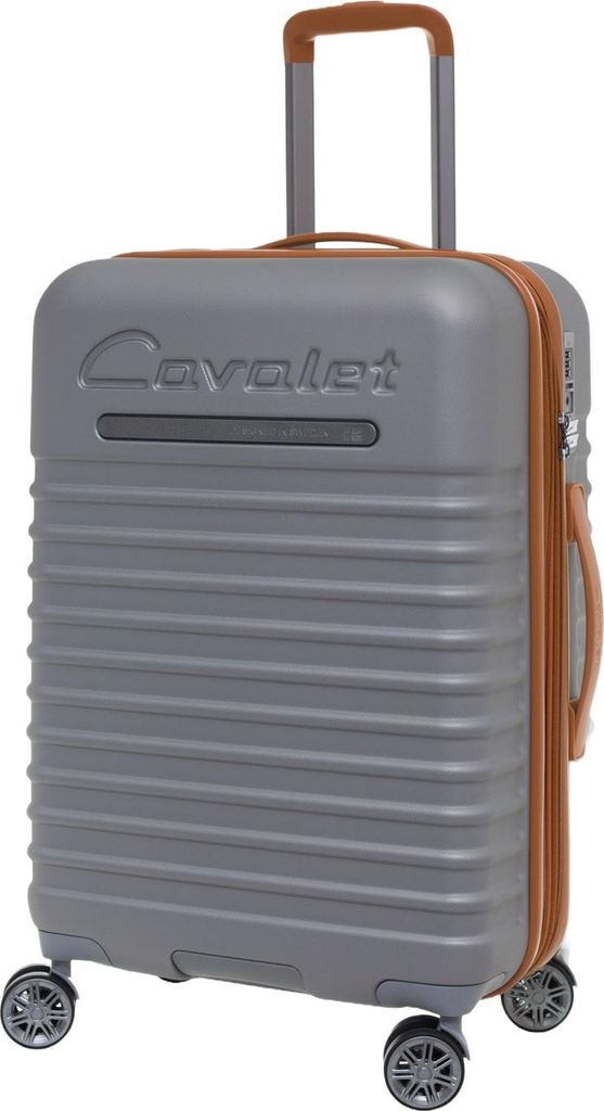 Cavalet PASADENA M silberner mittelgroßer Koffer
