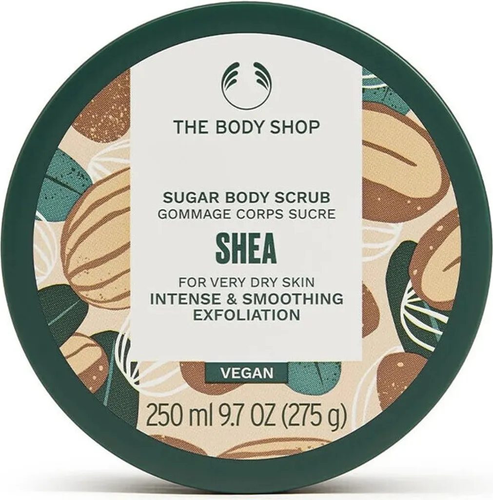 Adieu Peau Sèche avec le Gommage Corporel au Karité 250ml The Body Shop