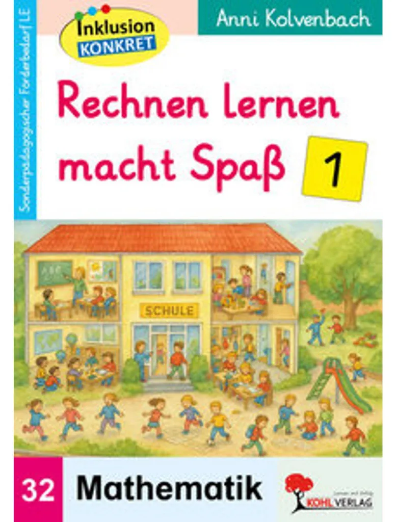 Cahier de calcul illustré Rechnen lernen macht Spaß Band 1 complet
