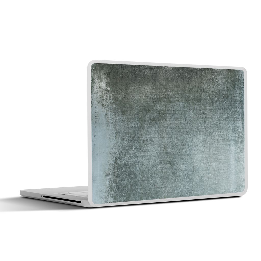 MuchoWow Laptop Aufkleber Sticker Cover Beton - Verwitterung - Vintage - Design 25x18 cm - Laptop-Deko