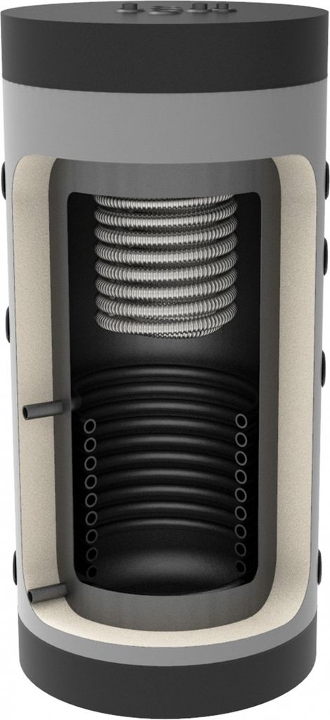 Hygiene-Kombispeicher 300 Liter HK-1-300 Standspeicher Warmwasserspeicher Boiler