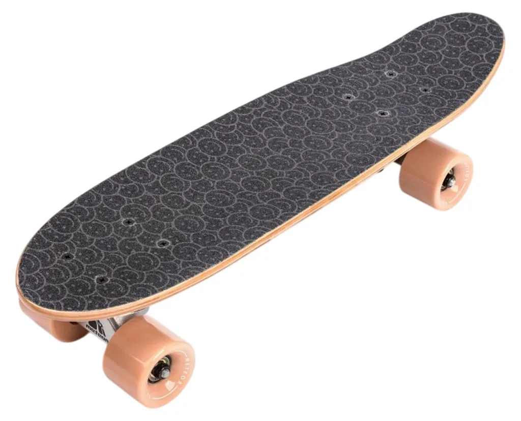 Skateboard Cruiser Gris Meteor pour Déplacements Urbains et Loisirs