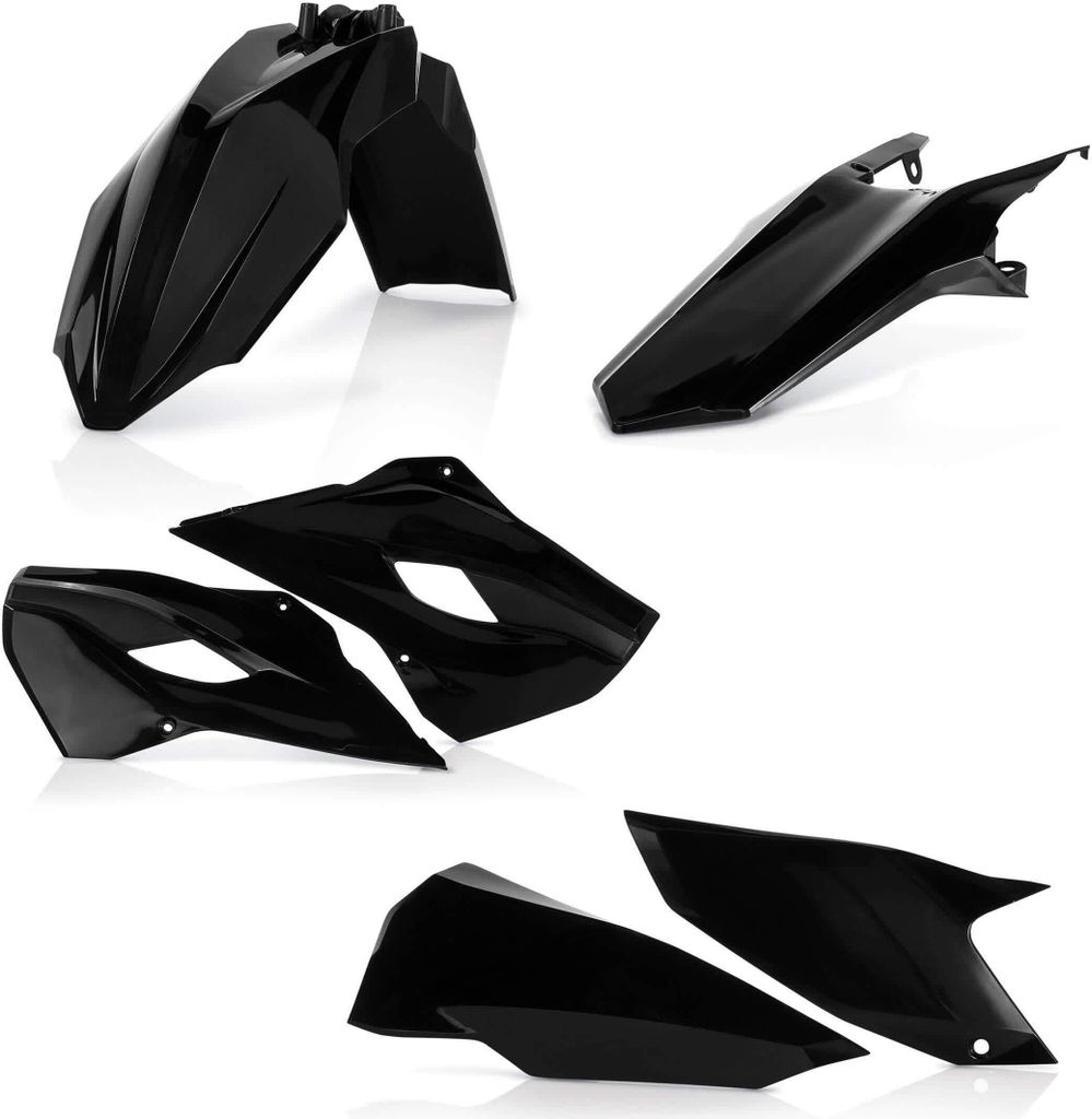 ACERBIS Verkleidungskit 6 Teile Schwarz