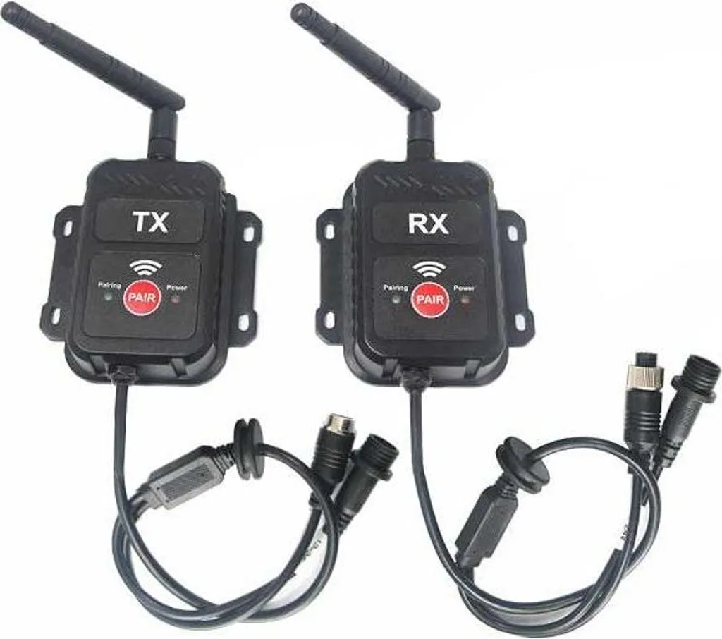 Émetteur récepteur vidéo AHD TVI CVI CVBS 4-PIN pour caméra de recul