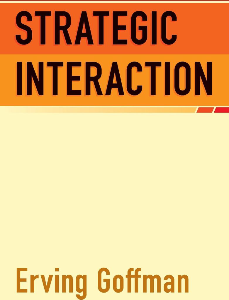 Strategic Interaction