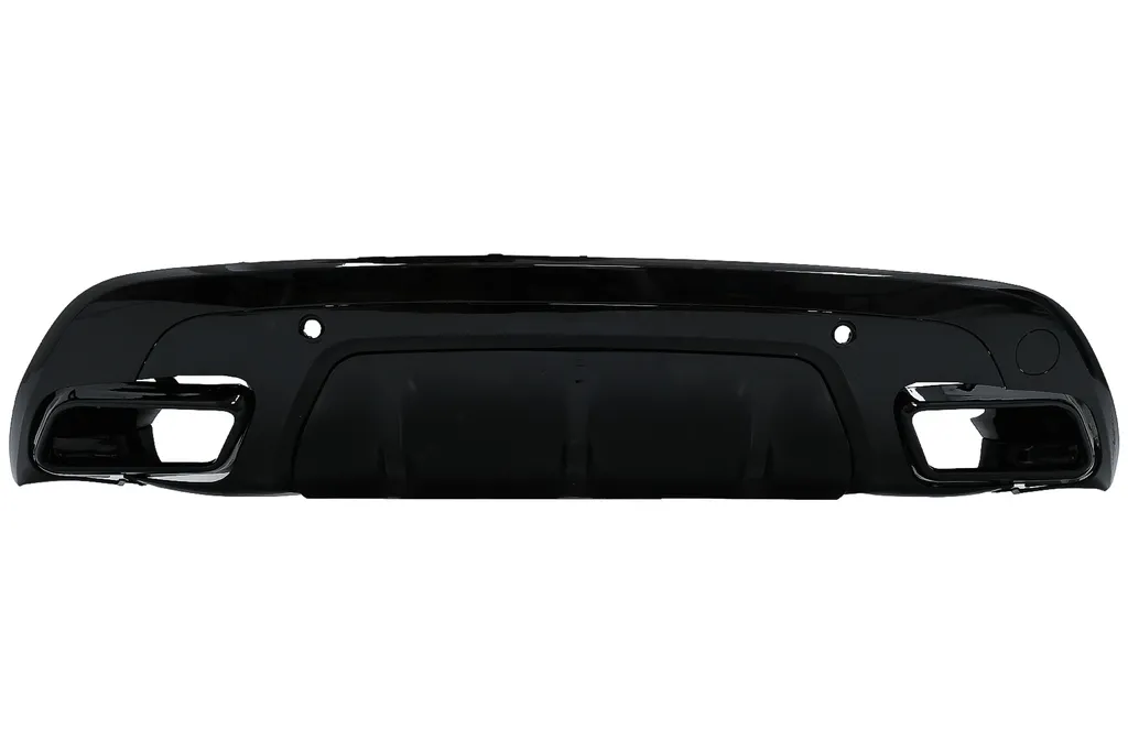 Jupe arrière avec sorties d'échappement pour Rover Velar L560 2017+ Look Sport