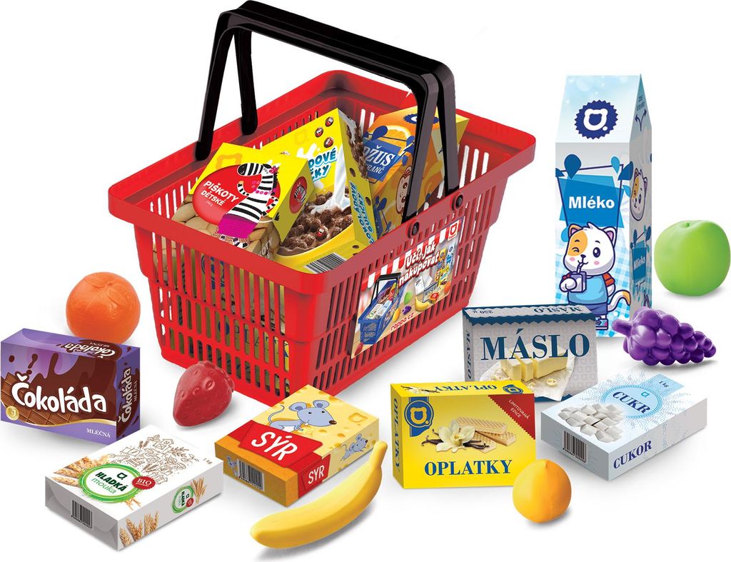 RAPPA MINI OBCHOD - nákupní košík s doplňky a učením jak Obrázek produktu 