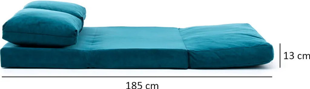 Canapé-lit convertible compact pour optimiser l'espace d'un studio - 11