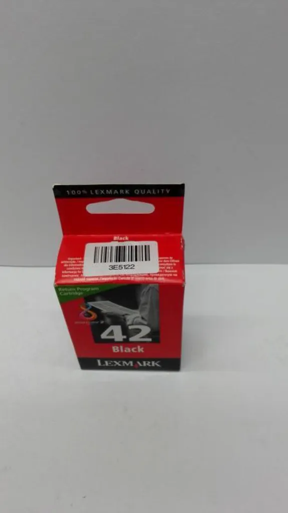 Cartouche Lexmark 18Y0142E No. 42 Noire avec séchage rapide et précis