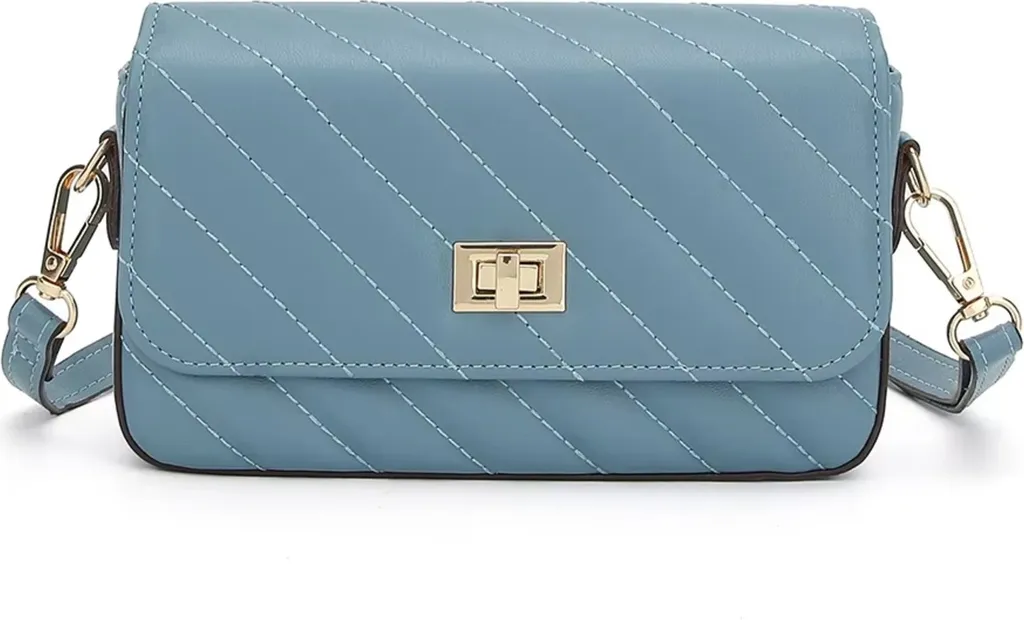 Petit Sac à Main Bandoulière Bleu pour Femme - Collection Verona Chic