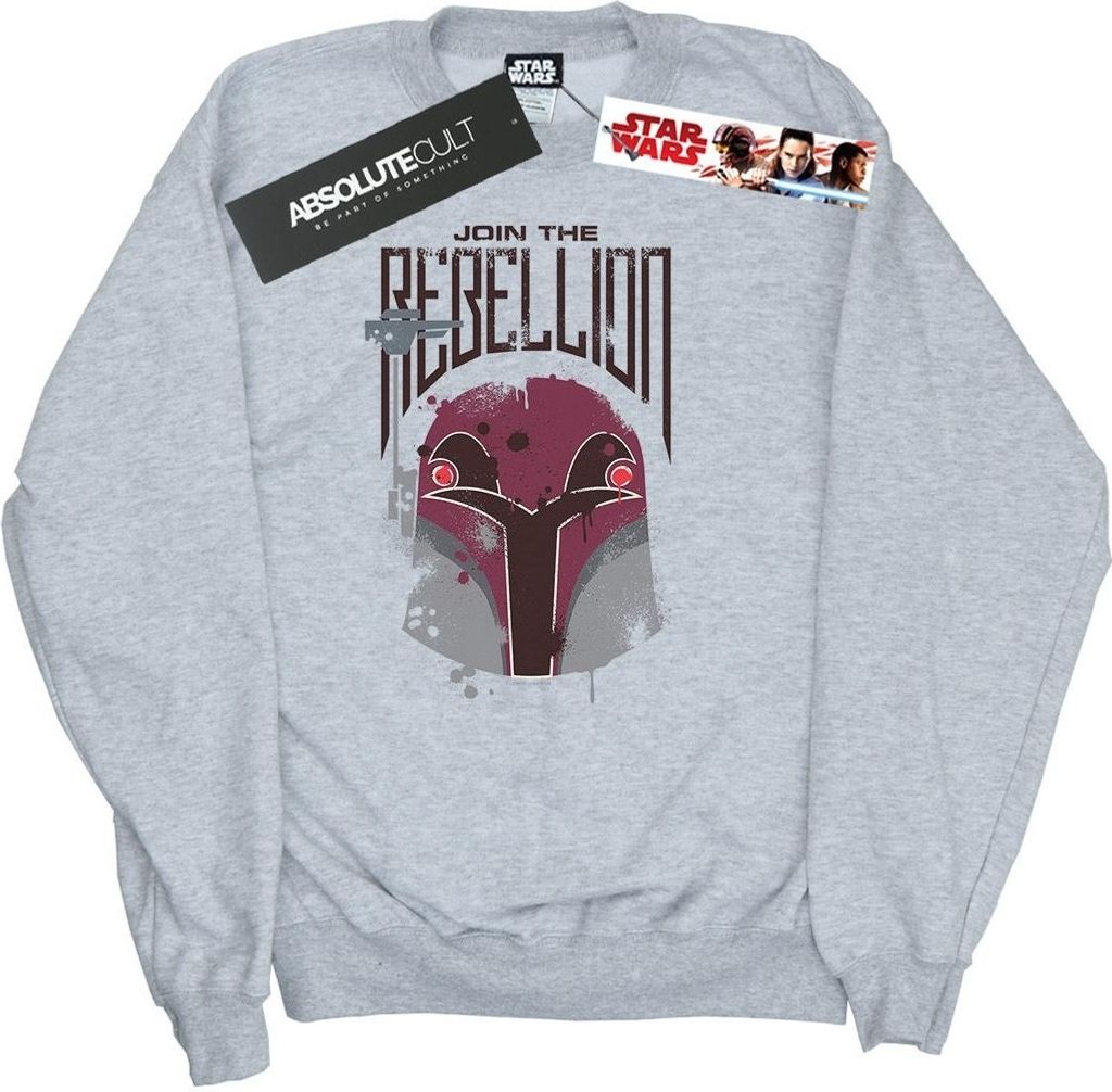 Star Wars - "Rebels Rebellion" Sweatshirt für Herren BI46801 (M) (Grau)