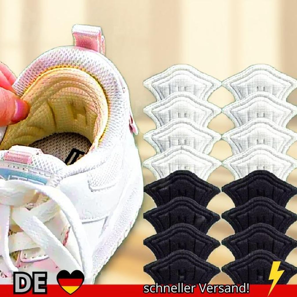 5Pairs Einlegesohlen Für Schuhe Patch Ferse Pads Sport Einstellbare Größe