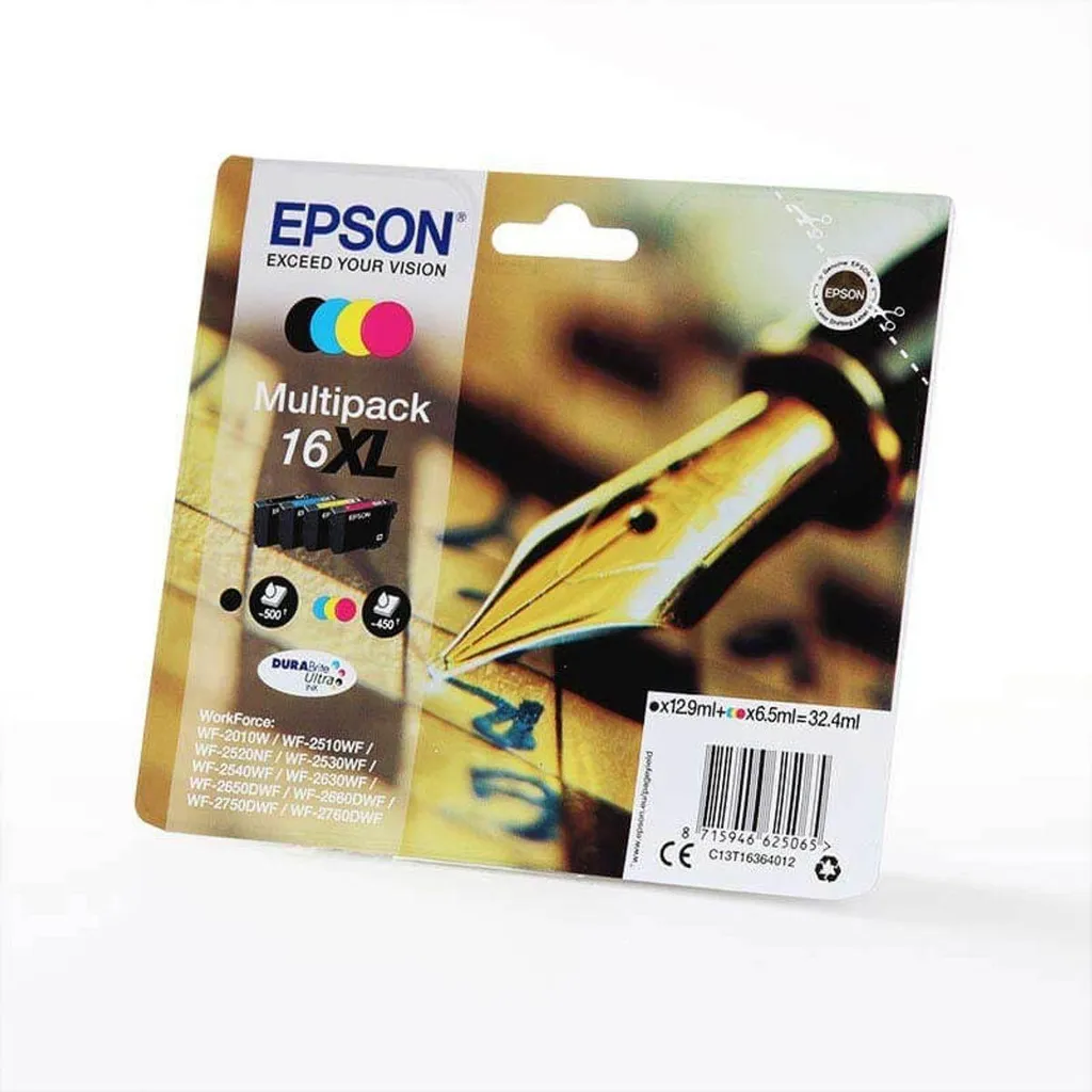 Epson T1636 XL Multipack : Évitez les Bavures et Imprimez Plus Longtemps - 10