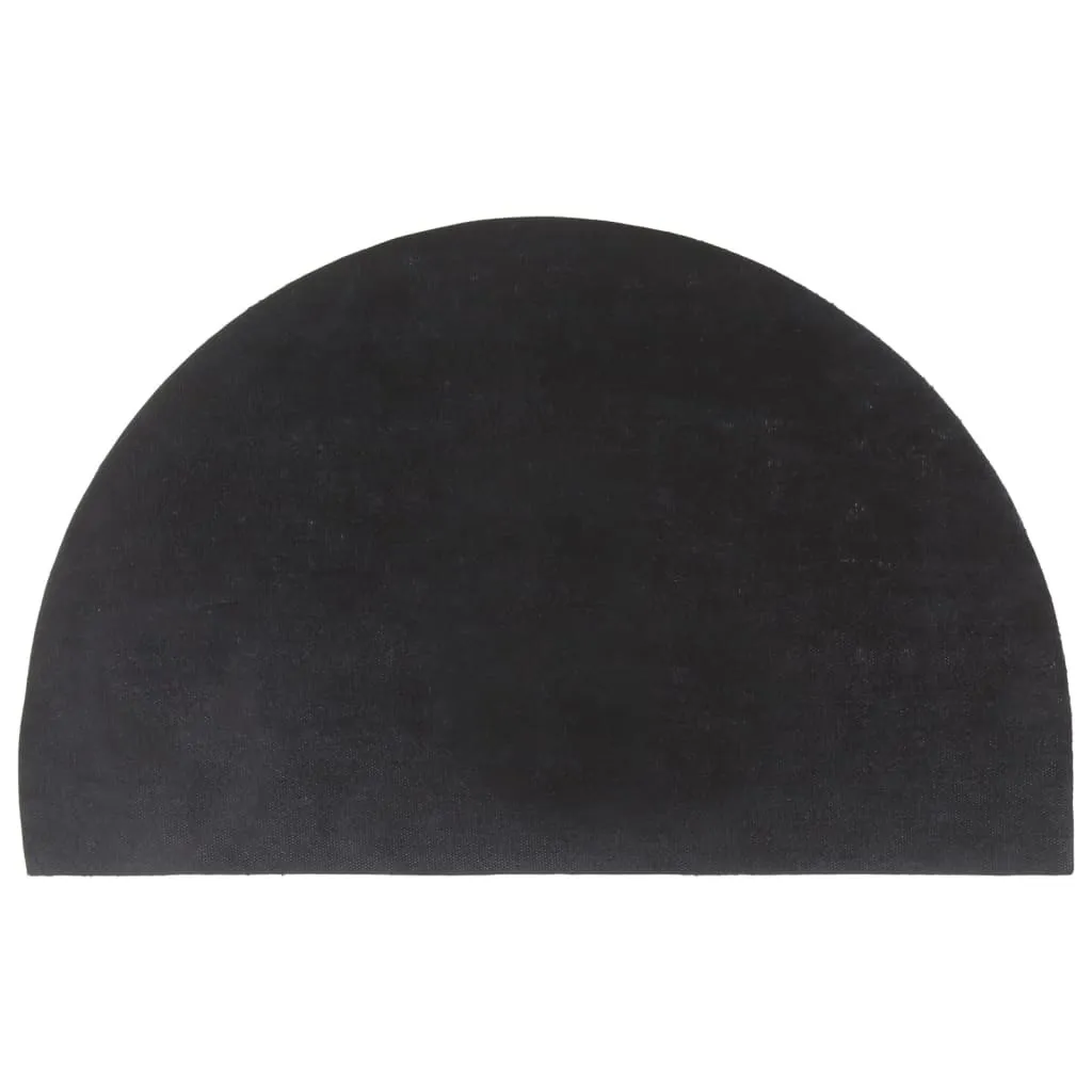 Paillasson Coco 50x80 cm Gris Foncé avec Dos Antidérapant vidaXL