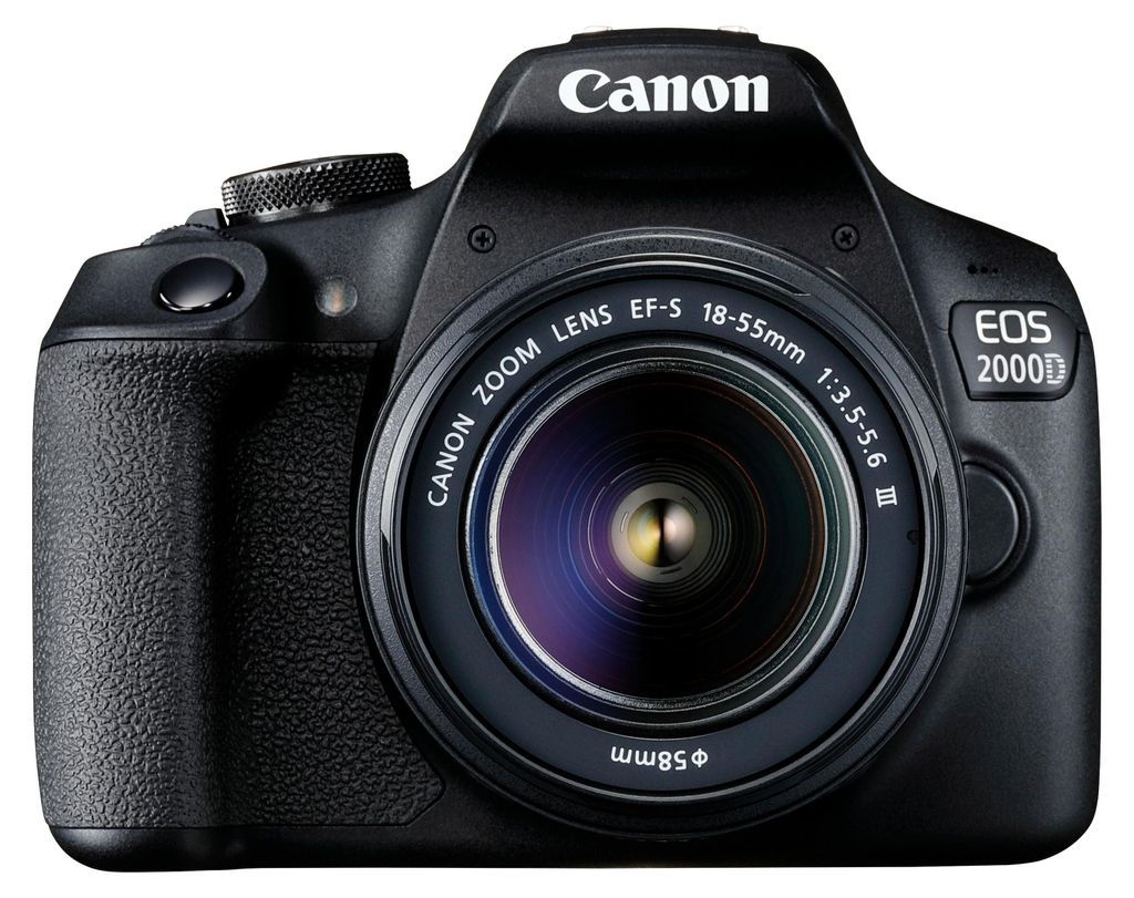 Canon EOS 2000D - Aparat cyfrowy - Lustrzanka - 24,1 MPix - Zdjęcie produktu 