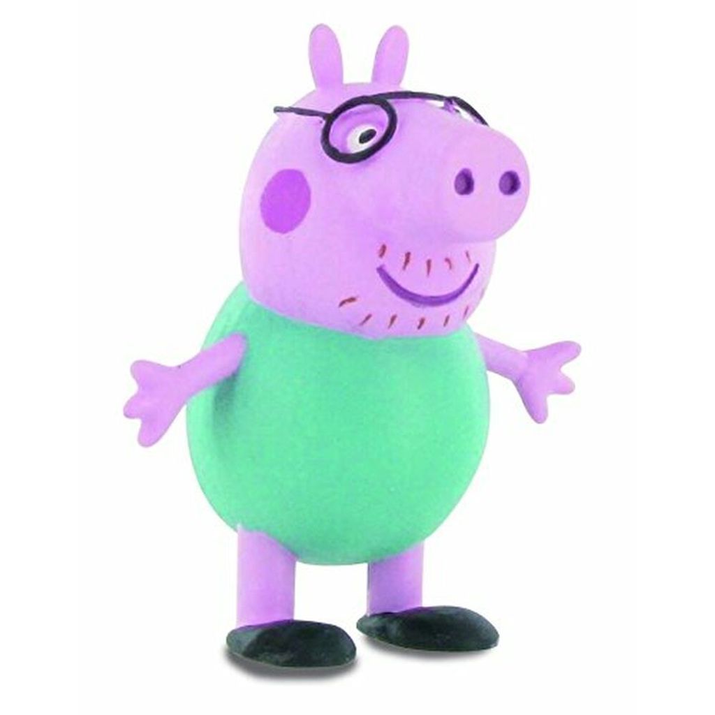 Spielfigur Peppa Pig: Daddy Pig 6 cm pink