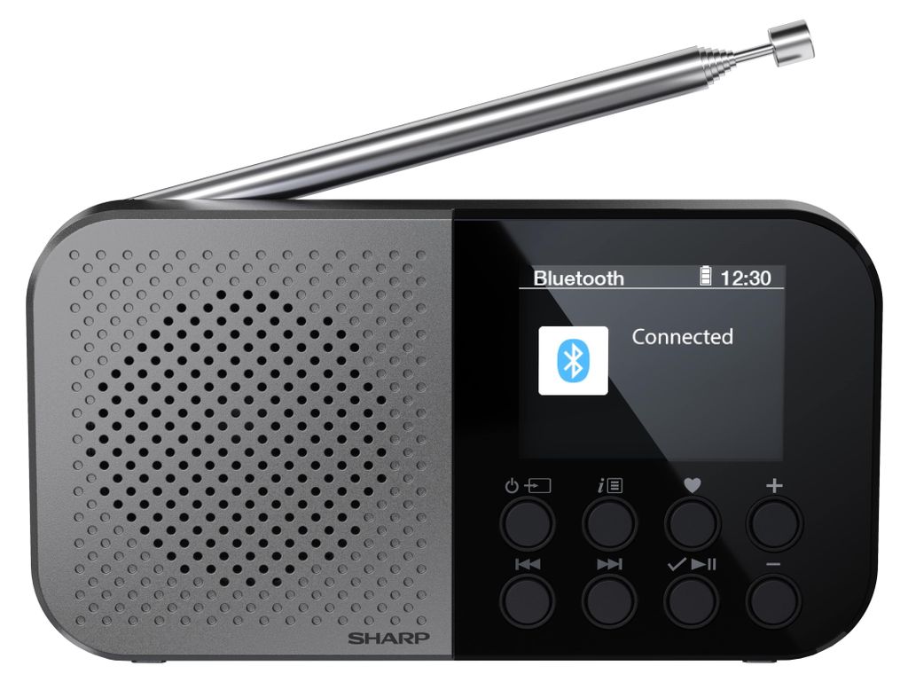 Sharp DR-P520, Osobné, Digitálny, DAB, DAB+, FM, AAC, 5,08 Obrázok produktu 